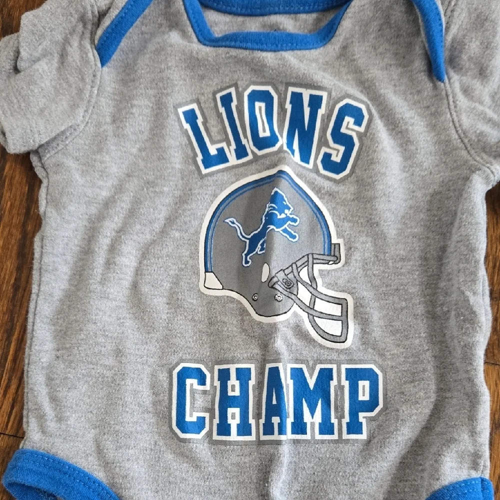 Baby Bodysuit Set - Blue, Gray, Red
